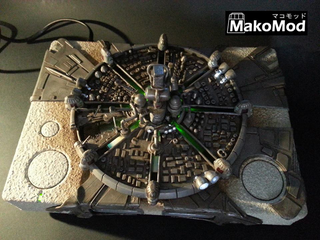 Illustration for article titled Guy Turns His PS1 Into Final Fantasy VII's Midgar